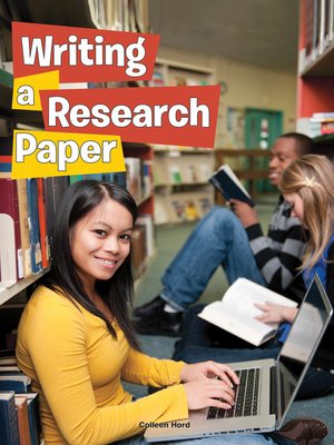 cover image of Writing a Research Paper